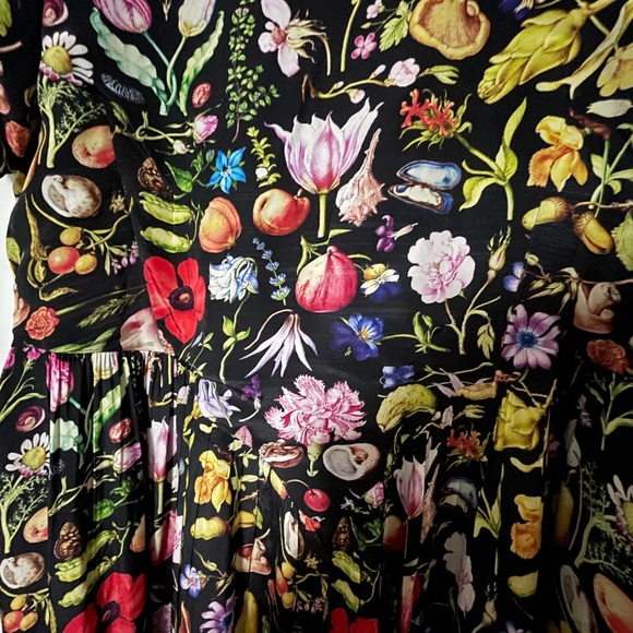 Samantha Pleet Forager Tulipa Silk Dress Size 20 - Picture 4 of 4